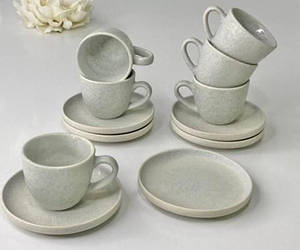 Кофейный сервиз Оленс Крімі-дот 12 предметов 110мл (102-0396)