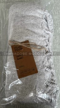 ARDESTO Плед Chenille 140х190см, 100% поліестер, сірий світлий, фото 1