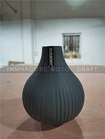 ARDESTO Ваза Lucca, 11.5х13.5см, порцеляна, сірий