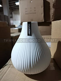 ARDESTO Ваза Lucca, 13х15.5см, порцеляна, білий