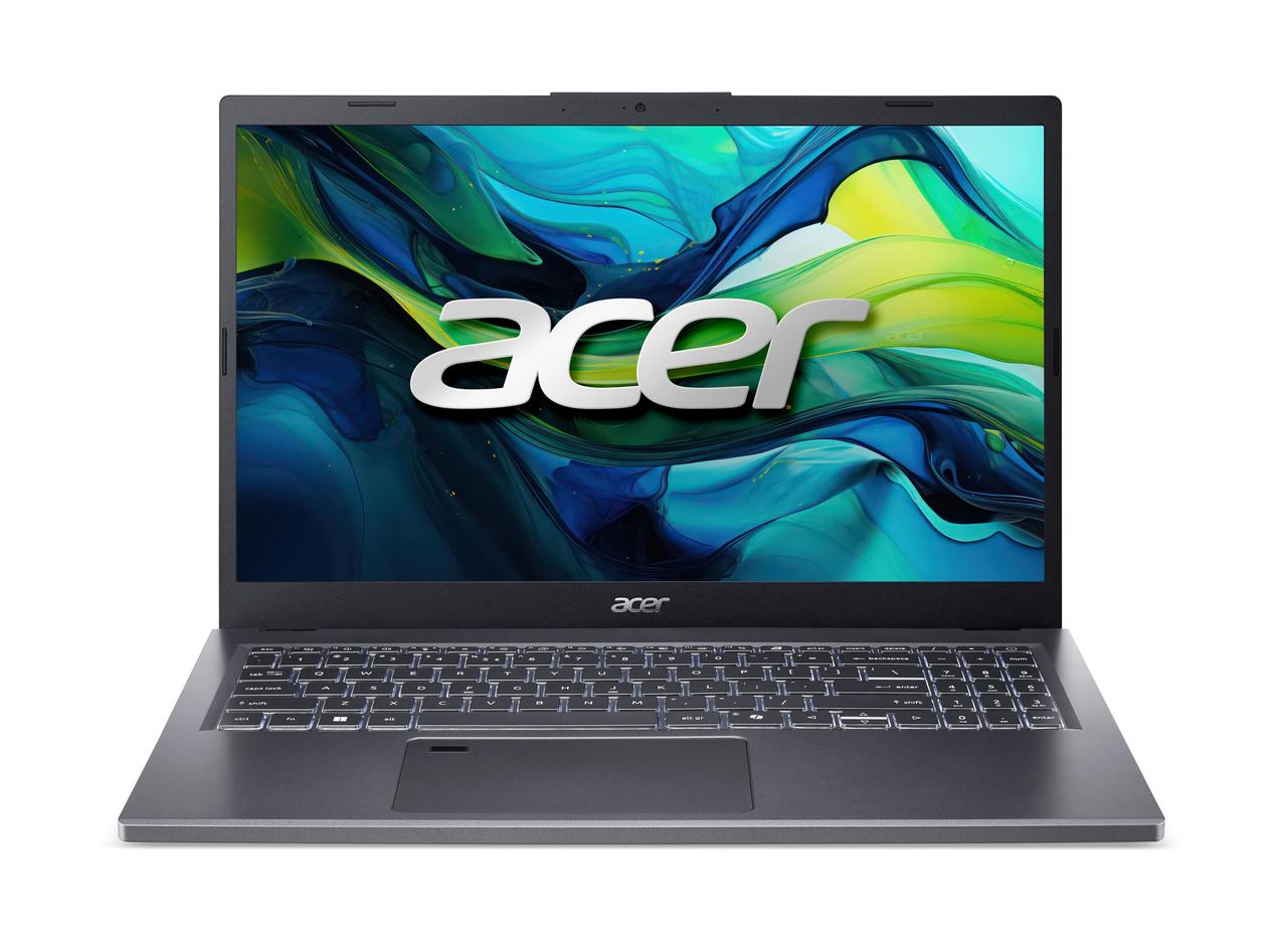 Acer Ноутбук Aspire 15 A15-51M 15.6" FHD IPS, Intel 7-150U, 16GB, F1TB, UMA, Lin, сірий, фото 1