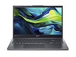 Acer Ноутбук Aspire 15 A15-51M 15.6" FHD IPS, Intel 7-150U, 16GB, F1TB, UMA, Lin, сірий, фото 8