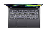 Acer Ноутбук Aspire 15 A15-51M 15.6" FHD IPS, Intel 7-150U, 16GB, F1TB, UMA, Lin, сірий, фото 10