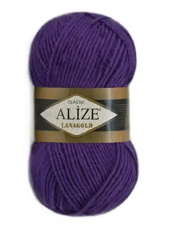 LanaGold-111 Сливовий Пряжа ALIZE Lana Gold