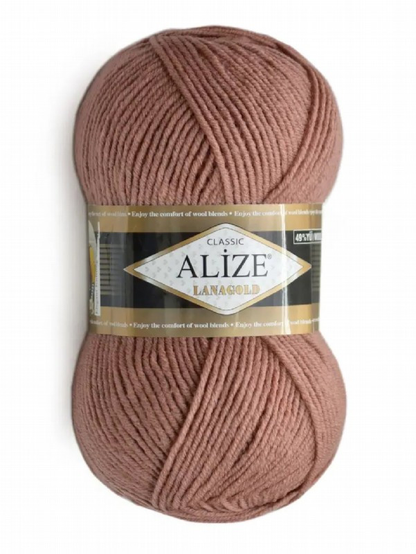 LanaGold-173 Зівяла троянда Пряжа ALIZE Lana Gold, фото 1