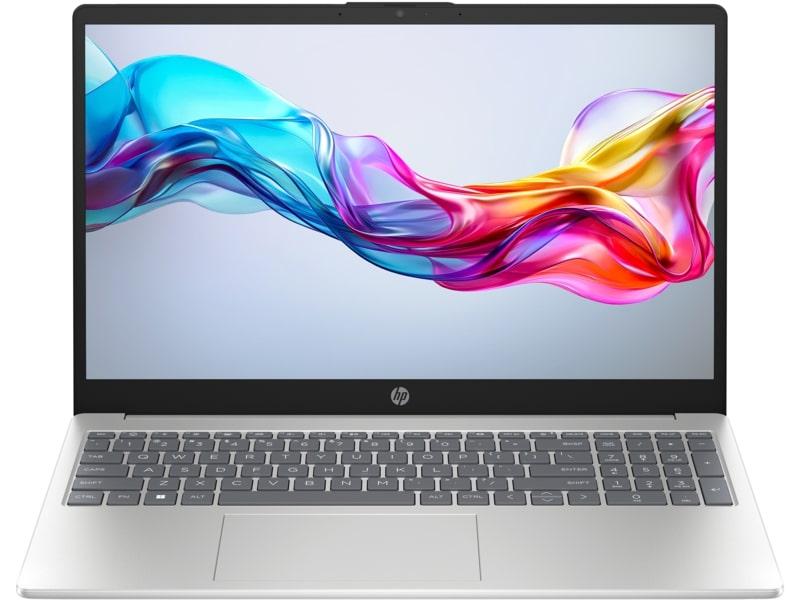 HP Ноутбук 15-fd1058ua 15.6" FHD IPS AG, Intel U5-125H, 16GB, F512GB, UMA, DOS, сріблястий, фото 1