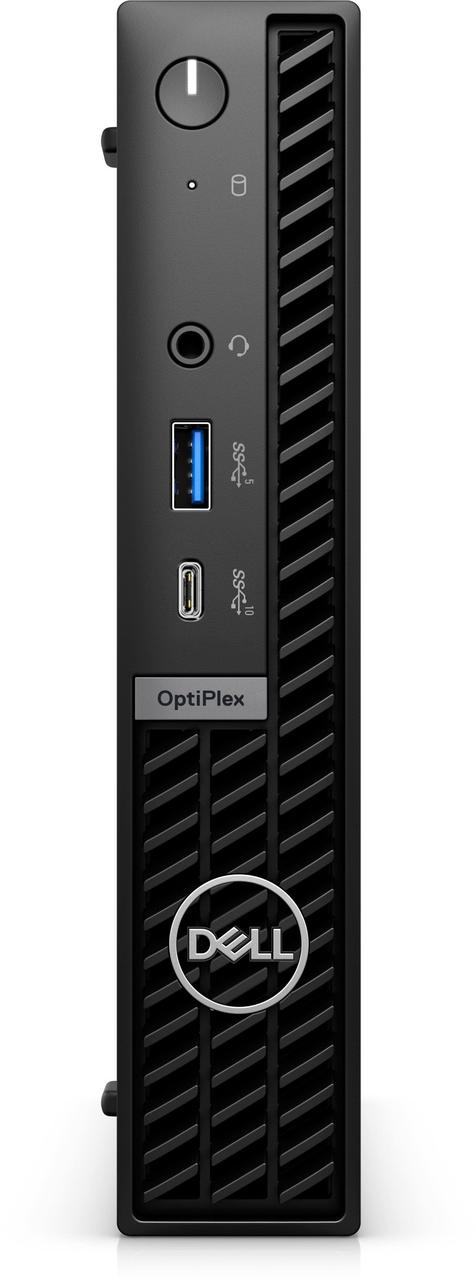 Dell Комп'ютер персональний неттоп OptiPlex 7020 MFF, Intel i3-14100T, 8GB, F512GB, UMA, WiFi, кл+м, Lin