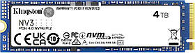 Kingston Накопичувач SSD Kingston M.2 4TB PCIe 4.0 NV3