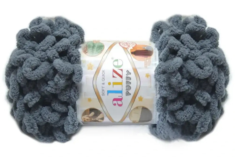 Puffy-87 Пряжа ALIZE PUFFY, 5шт, фото 1