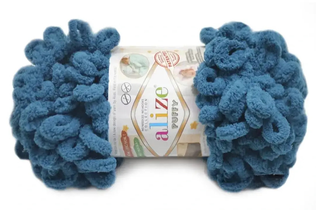 Puffy-646 Пряжа ALIZE PUFFY, 5шт, фото 1