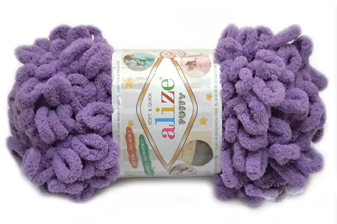 Puffy-437 Пряжа ALIZE PUFFY, 5шт, фото 1
