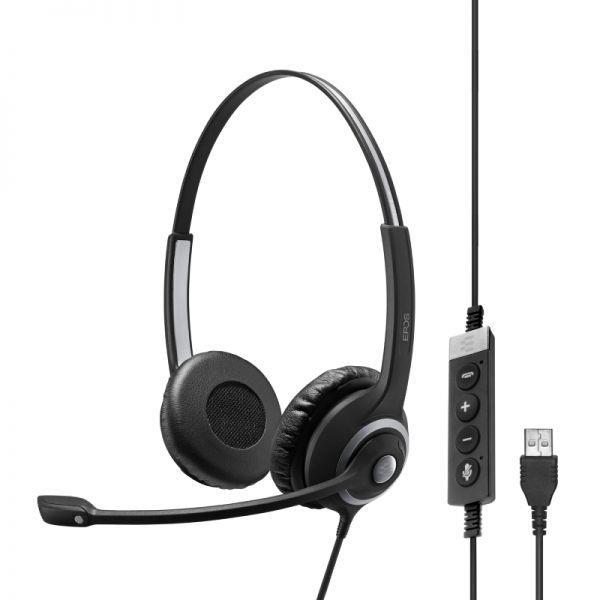 Epos Гарнітура комп'ютерна стерео On-Ear IMPACT SC 260 USB MS II, USB, односпрямований, сертифікат Microsoft, фото 1