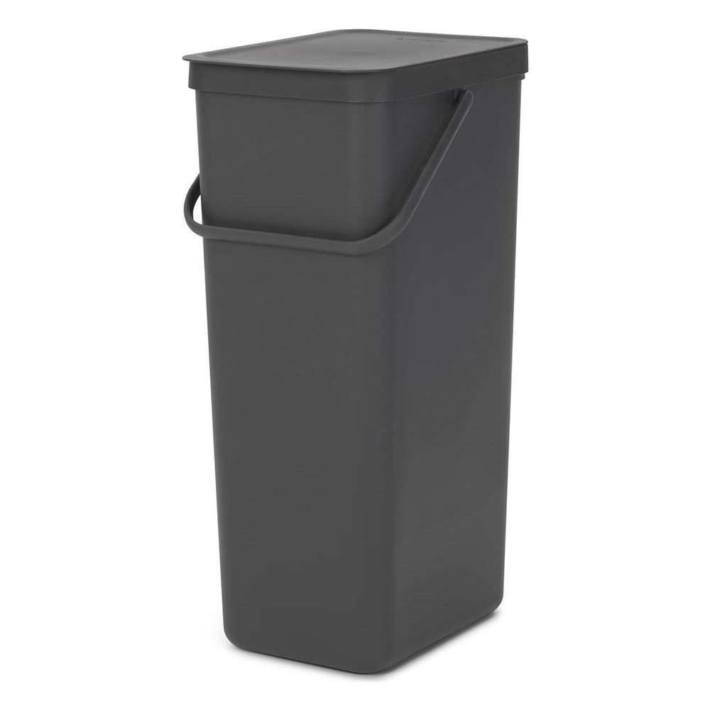Відро сміттєве Brabantia Sort&Go 40 л сіре