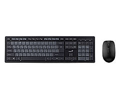 Genius Комплект клавіатура та миша KM-8200, WL, EN/UKR, чорний