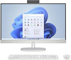 HP Комп'ютер персональний моноблок All-in-One 27" FHD IPS AG, Intel U7-155U, 16GB, F512GB, UMA, WiFi, кл+м,