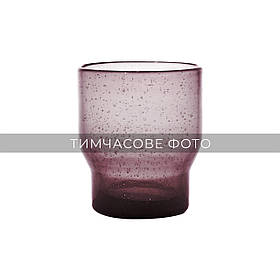 ARDESTO Набір склянок низьких Bubble 300мл, 2шт, скло, рожевий