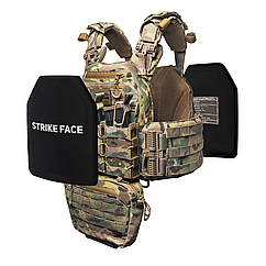 Бронежилет 6 класу захисту ShieldPro Armor Gen 1 + 4 підсумків Мультикам