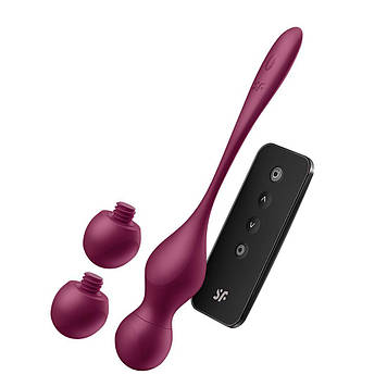 Вагінальні кульки з вібрацією Satisfyer Love Birds Vary Connect App Bomba💣
