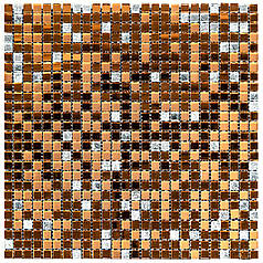 Мозаїка дзеркальна 298х298х4,5мм Мідна SW-00002370