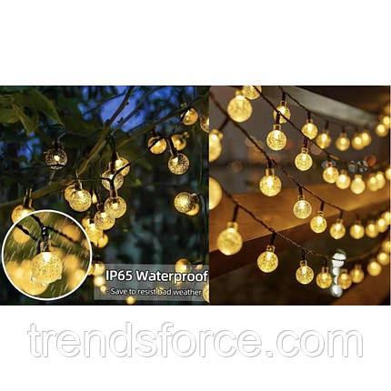 Гірлянда Кульки 20 LED біла SF-60 від Usb 209300, фото 1