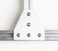 Пластина з'єднувальна Т-подібна для профілю 20х20