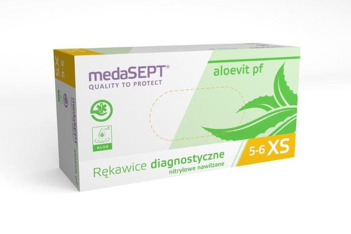Нітрилові рукавички aloevit pf