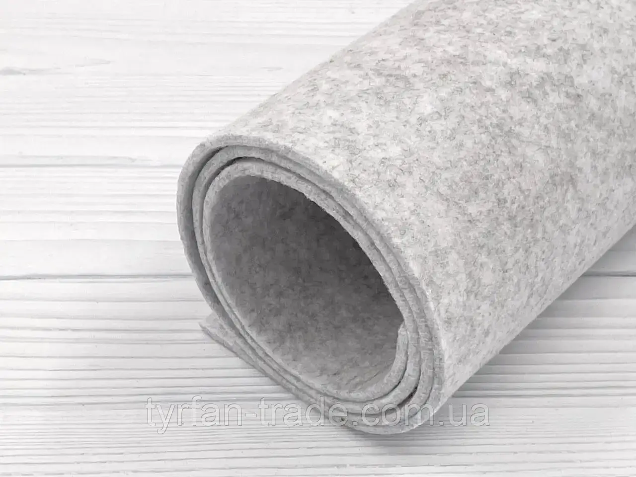 Повсть синтетичний технічний мармуровий теплий 3 мм, фото 1