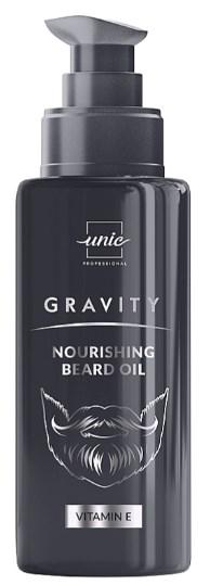 Поживна олія для бороди з аргановим маслом, кератином та вітаміном Е Unic Gravity Nourishing Beard Oil