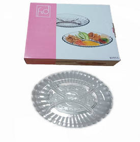 Набір овальних менажниц Konya Pasabache 260х185мм 2шт 54332/B