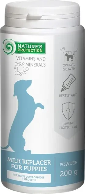Замінник молока Nature's Protection для цуценят Puppy-Milk 200 г