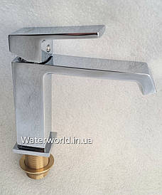 Латунний змішувач для умивальника Haiba Gaudi 001 з хромованим покриттям