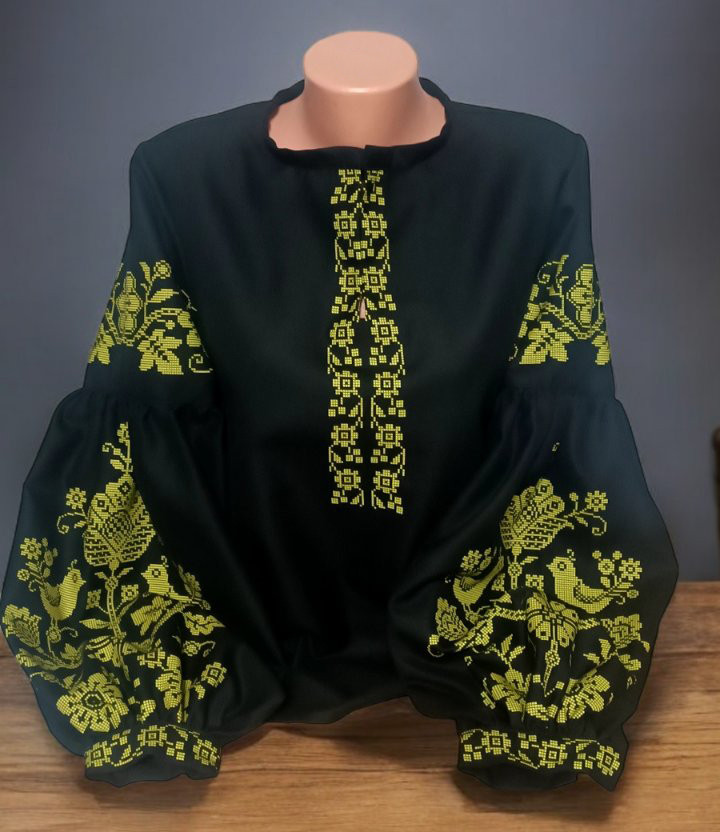 Пошита жіноча заготовка вишиванки № 184.5-ПЖС(Т), фото 1