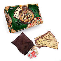 Настільна гра Danko Toys Лото дорожнє, дерев яні бочонки
