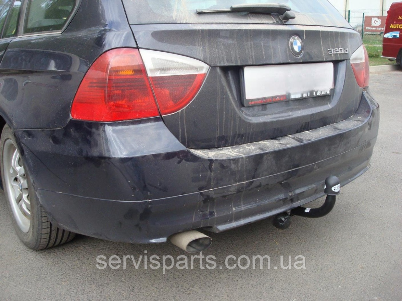 Польський фаркоп на BMW 3-series E90 E91 2005-2013 седан та універсал