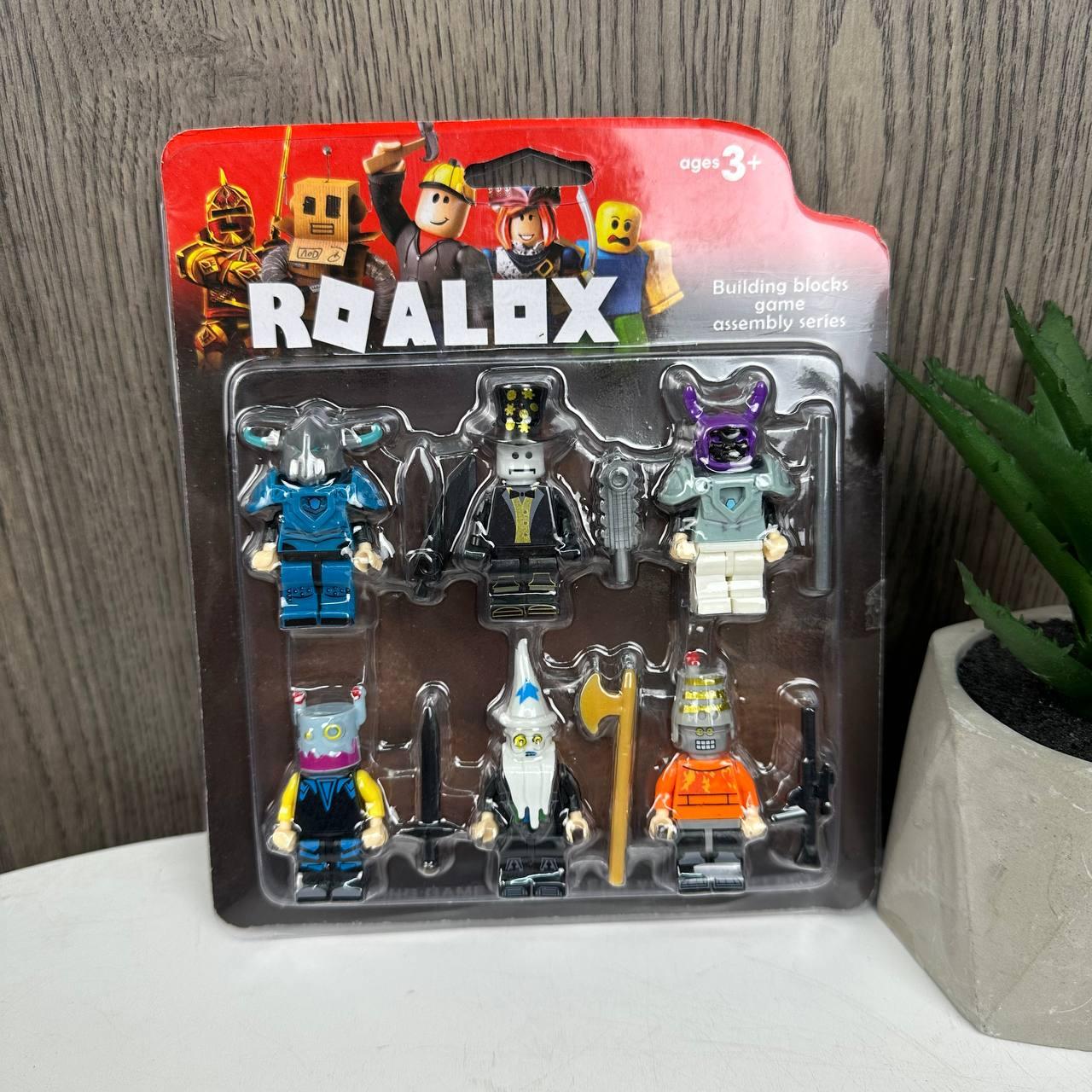 Набір фігурок лего Roblox з предметами, іграшкові фігурки Роблокс, фото 1