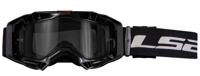 ОКУЛЯРИ LS2 AURA ENDURO BLACK PINLOCK EXTRA + Pinlock, фото 1