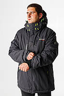 Куртка зимова термо Snow чоловіча XXL-6XL великі розміри, Сірий,XXL