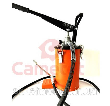 Нагнітач 5 кг змащення солідолу ручний для господарства, фото 1