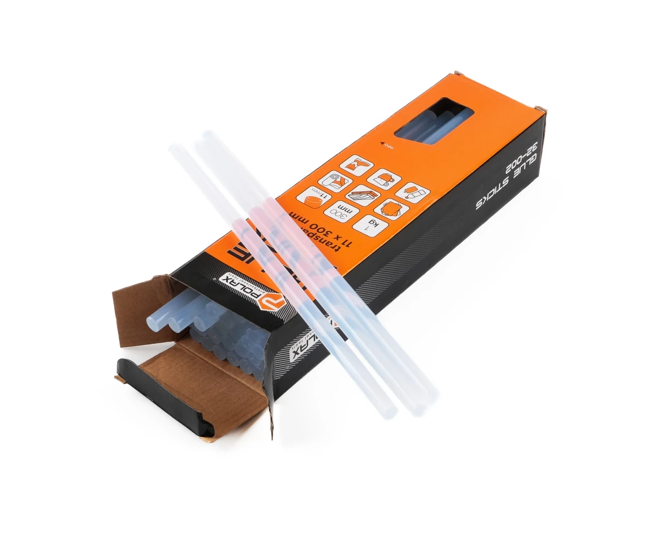 Комплект стержнів клеєвих 11х300 мм, 1 кг, фото 1