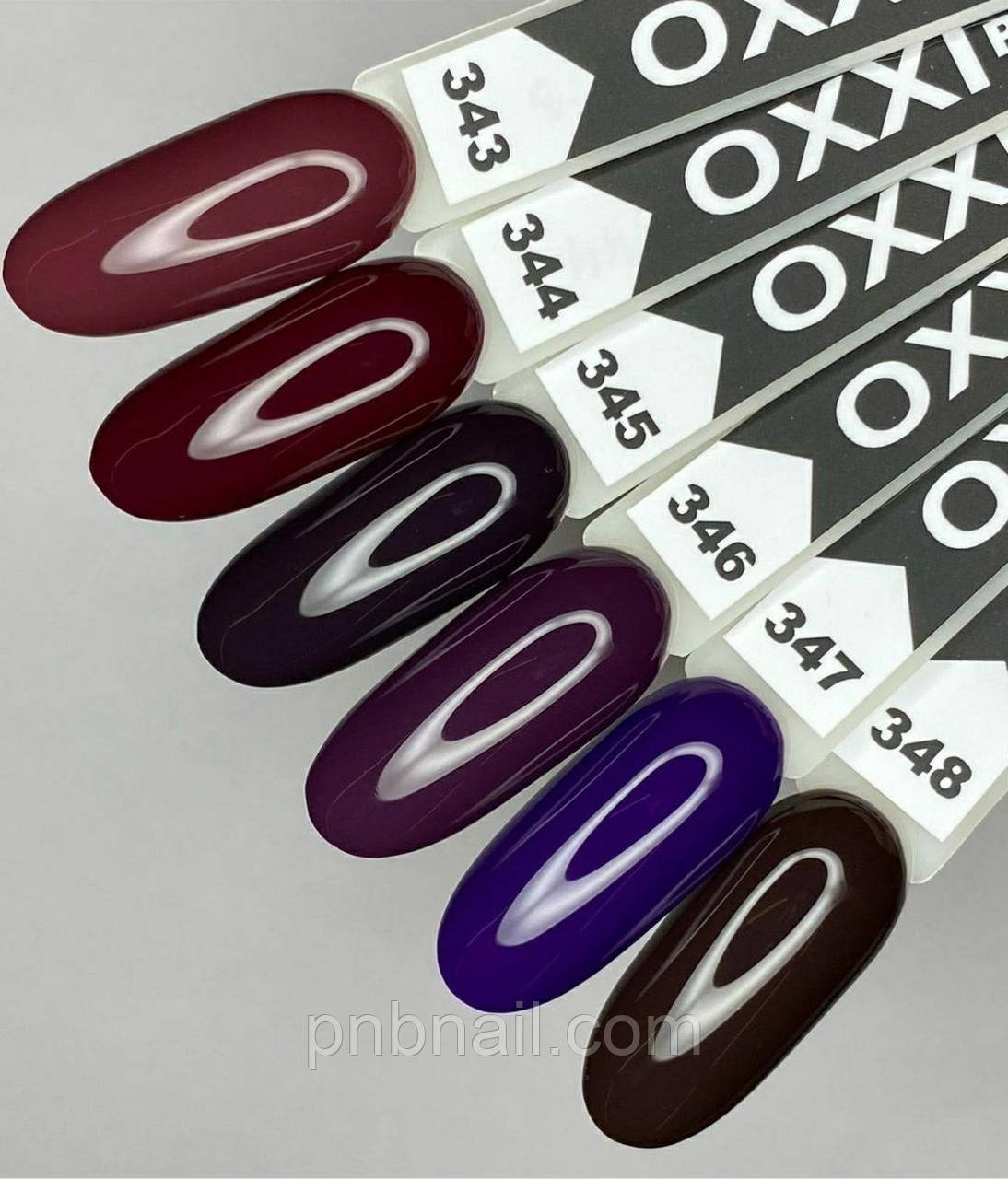 Гель-лак OXXI Professional No343-348, 10 мл