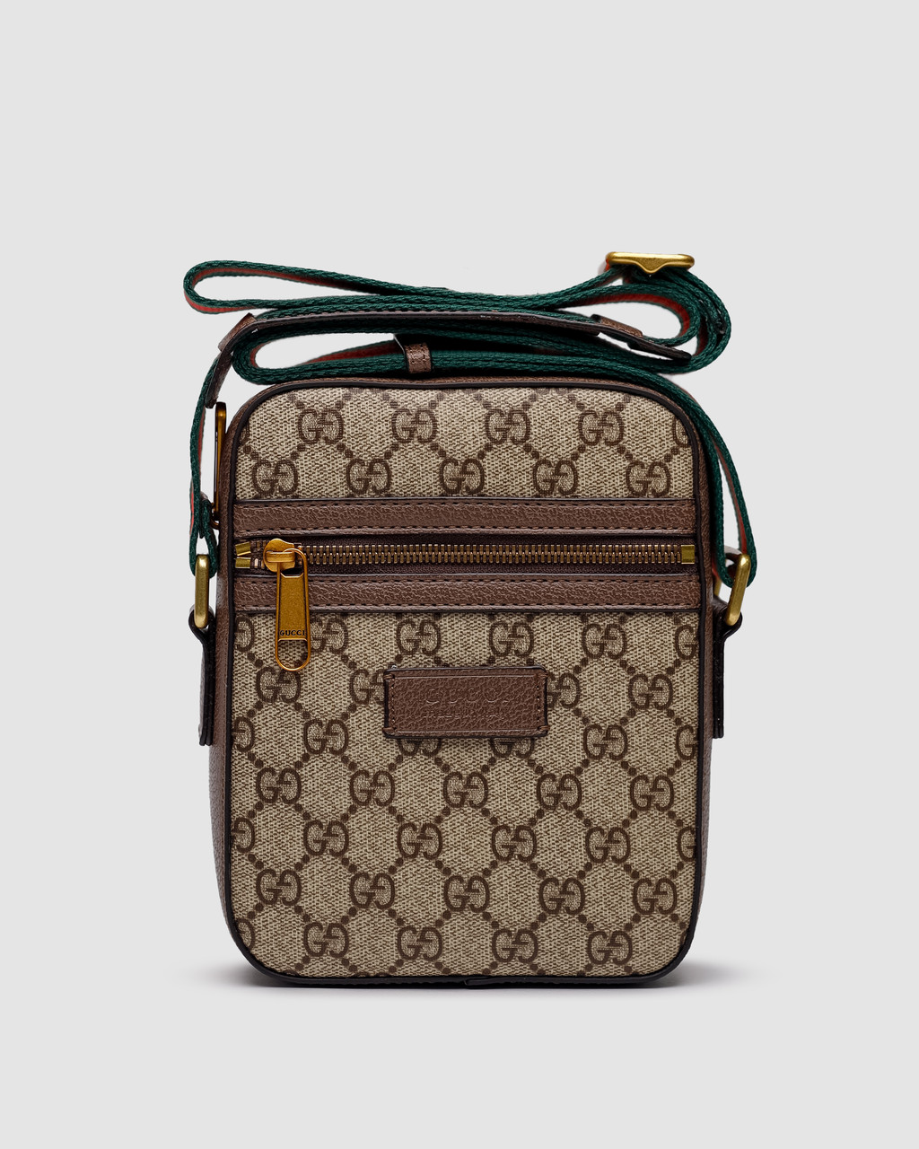 Шкіряна чоловіча сумка коричнева Gucci Small 'Ophidia' Shoulder Bag, фото 1