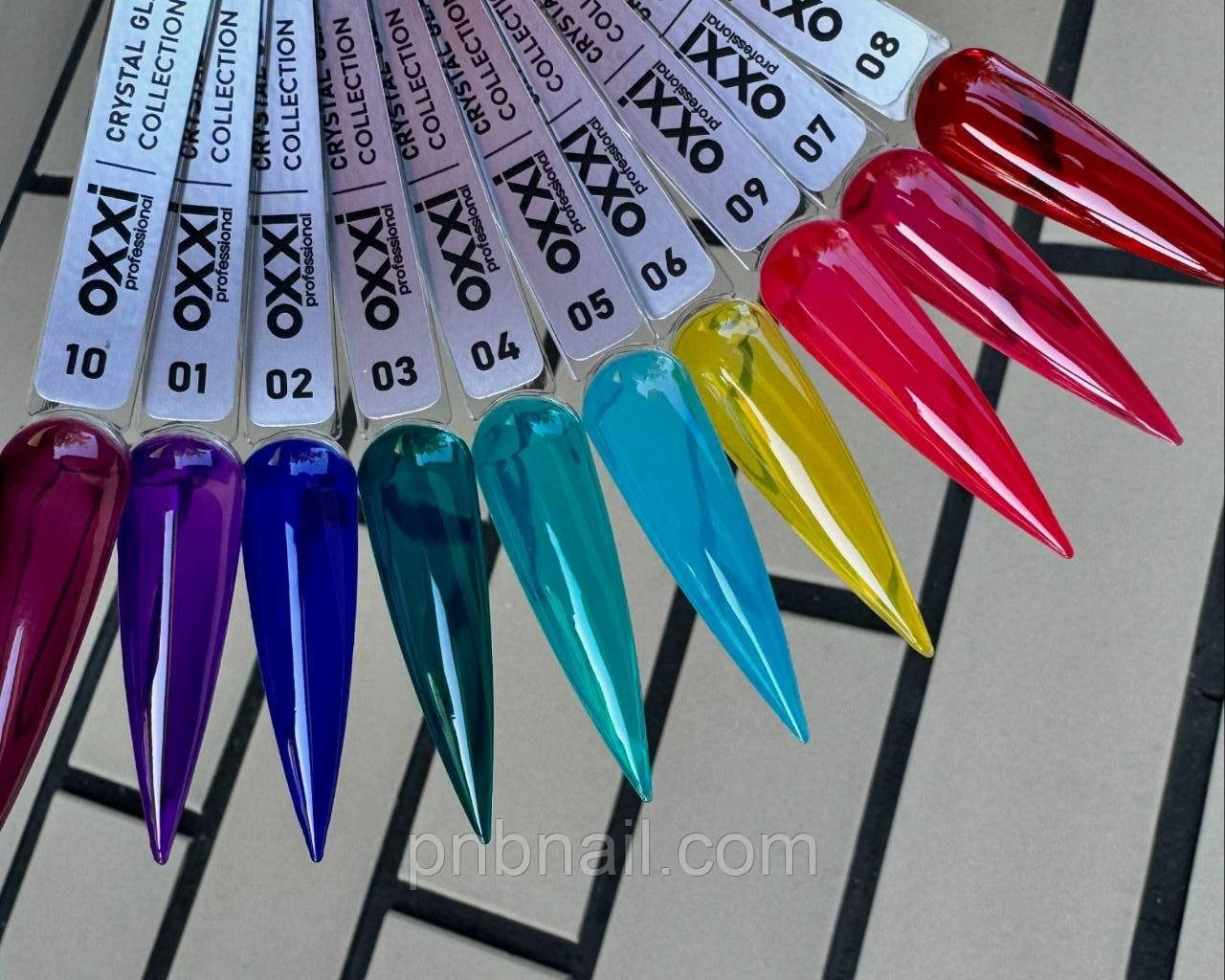 Вітражний гель-лак OXXI Crystal Glass  / 10 мл