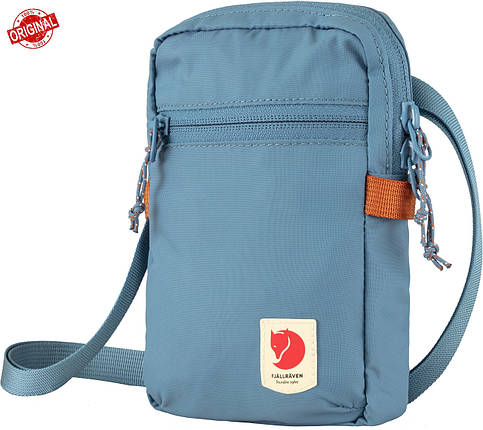 Плечова міська сумка Fjallraven High Coast Pocket, 0.8 л (543/Dawn Blue), фото 1