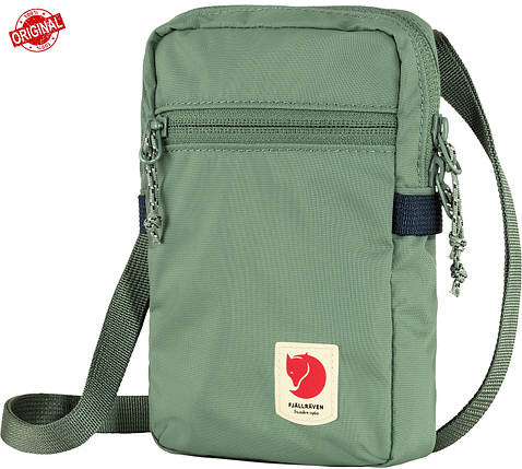 Плечова міська сумка Fjallraven High Coast Pocket, 0.8 л (614/Patina Green), фото 1