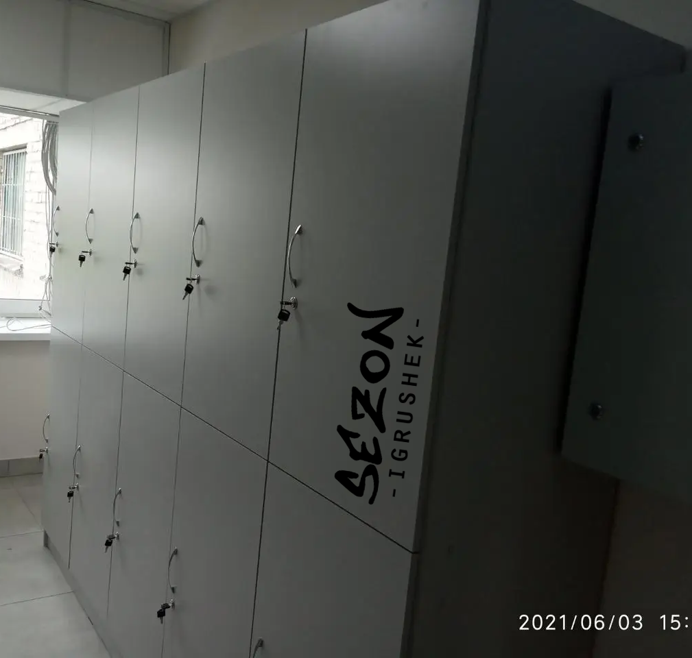 Шафа універсальна в заклади, спортзал на 10, 8, 6,4 місць LOCKER Локер ST-167, фото 1