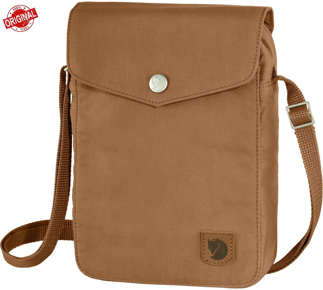 Міська плечова сумка Fjallraven Greenland Pocket (Khaki Dust)