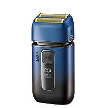 Електробритва VGR V-362 шейвер, подвійне лезо, IPX6, LED Display, Black