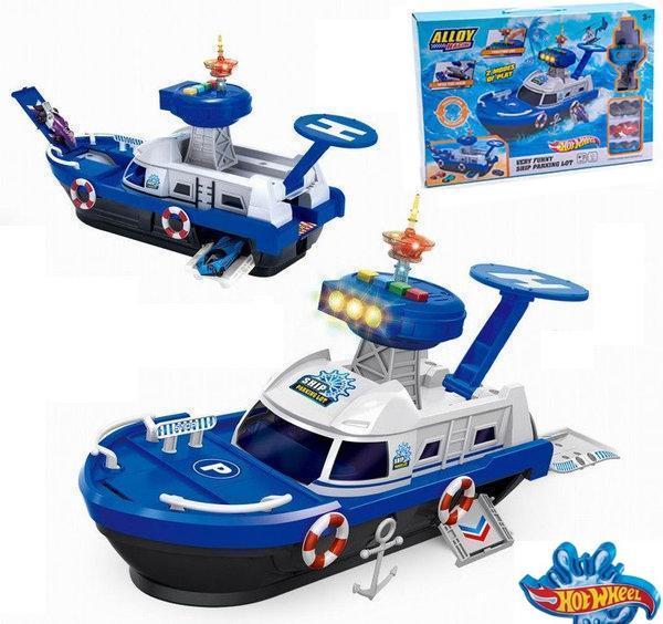 Корабель зі світловими та звуковими ефектами "Police" арт. HW 119, фото 1