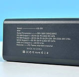 HUB-адаптер, подовжувач US-D01 85W, 6Type-C, 3USB, 110-265V, 1 м, чорний, фото 5