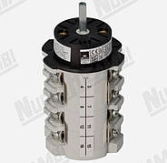 Головний вимикач 0-1-2, 32A - 600В, PIN 5x5 мм, для кавомашини ASTORIA CMA / WEGA